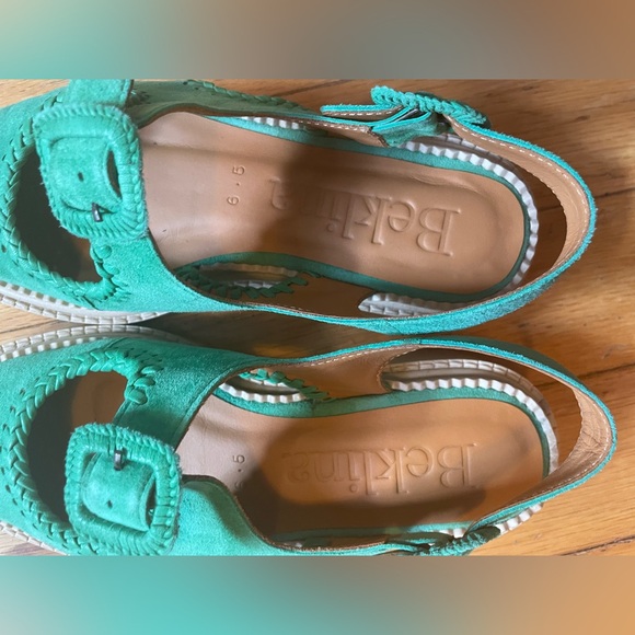 Beklina Mara Maria Sandal Shutter Green 6.5 Sold Out - Picture 6 of 6